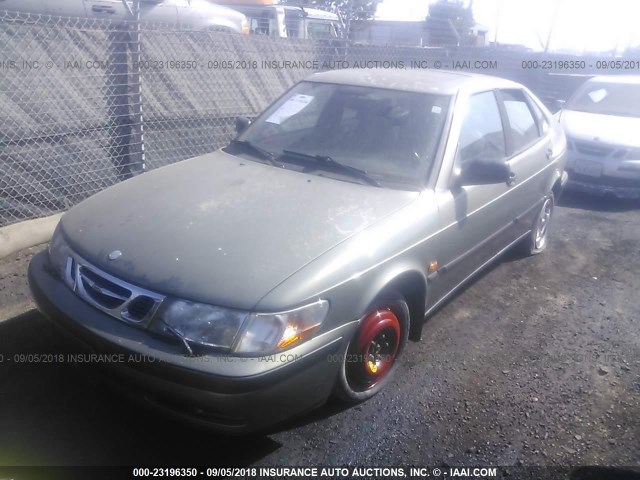 YS3DD58N3X2086575 - 1999 SAAB 9-3 S GREEN photo 2