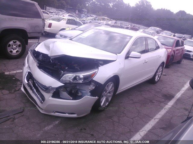 1G11F5SL5FF137814 - 2015 CHEVROLET MALIBU LTZ 白色 照片 2