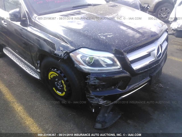 4JGDF2EE2GA660542 - 2016 MERCEDES-BENZ GL 350 BLUETEC BLACK photo 6