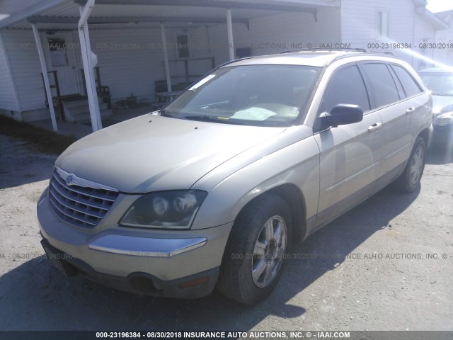 2C4GM68445R648208 - 2005 CHRYSLER PACIFICA TOURING GOLD photo 2