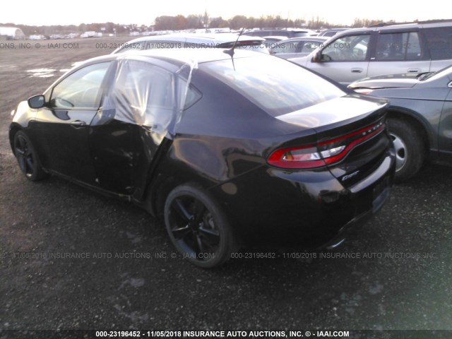 1C3CDFBB6FD187298 - 2015 DODGE DART SXT BLACK photo 3