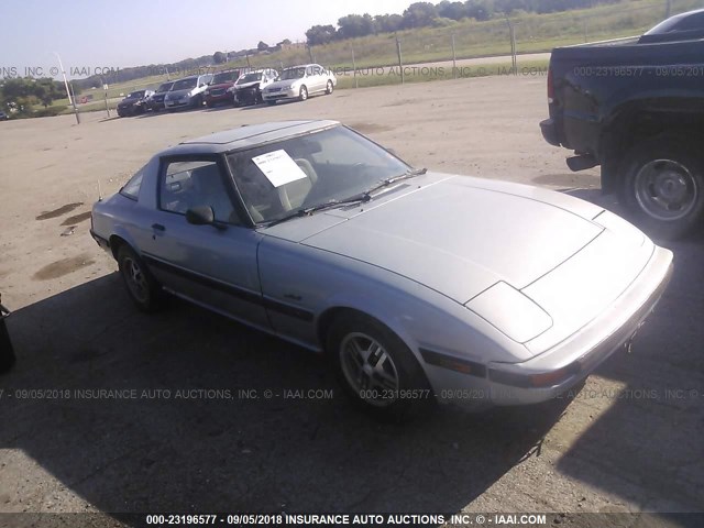 JM1FB3313F0893591 - 1985 MAZDA RX7 12A SILVER photo 1