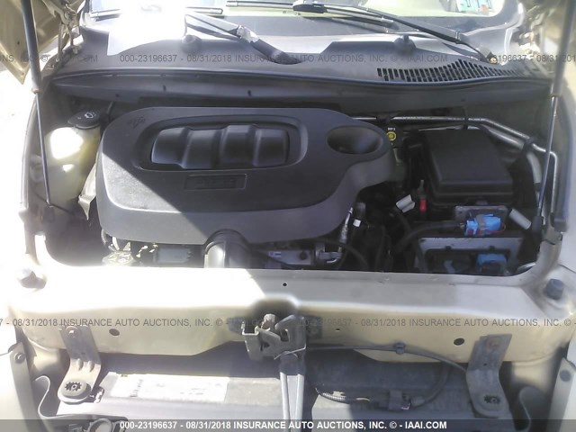 3GNDA13D46S539720 - 2006 CHEVROLET HHR LS GOLD photo 10