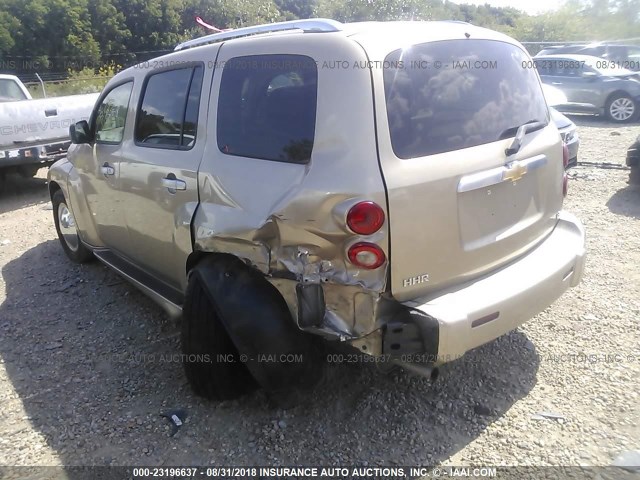 3GNDA13D46S539720 - 2006 CHEVROLET HHR LS GOLD photo 3