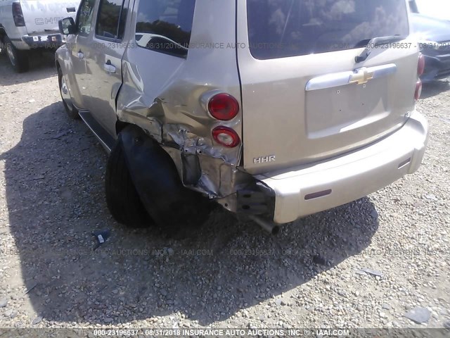 3GNDA13D46S539720 - 2006 CHEVROLET HHR LS GOLD photo 6