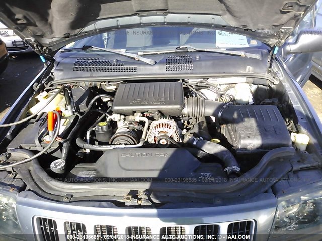 1J4GW48N64C168194 - 2004 JEEP GRAND CHEROKEE LAREDO/COLUMBIA/FREEDOM 蓝色 照片 10