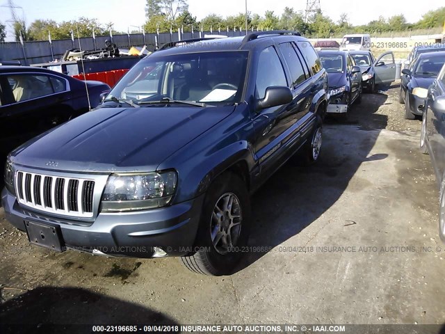 1J4GW48N64C168194 - 2004 JEEP GRAND CHEROKEE LAREDO/COLUMBIA/FREEDOM 蓝色 照片 2