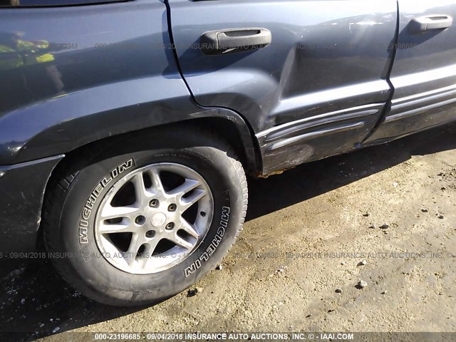 1J4GW48N64C168194 - 2004 JEEP GRAND CHEROKEE LAREDO/COLUMBIA/FREEDOM 蓝色 照片 6