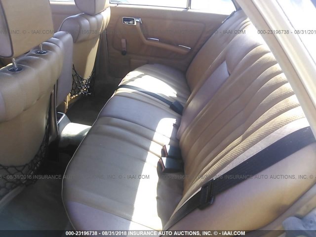 WDBAB23A4DB402188 - 1983 MERCEDES-BENZ 240 D CREAM photo 8