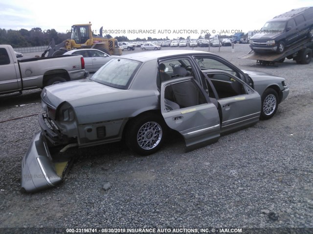 2MEFM74W4YX683225 - 2000 MERCURY GRAND MARQUIS GS GRAY photo 4