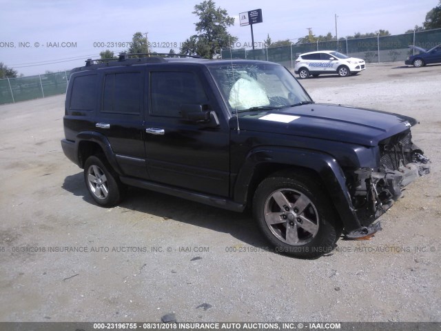 1J8HG48K06C272737 - 2006 JEEP COMMANDER შავი ფოტო 1