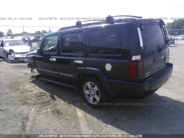 1J8HG48K06C272737 - 2006 JEEP COMMANDER შავი ფოტო 3