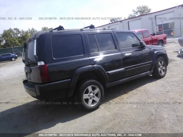 1J8HG48K06C272737 - 2006 JEEP COMMANDER შავი ფოტო 4