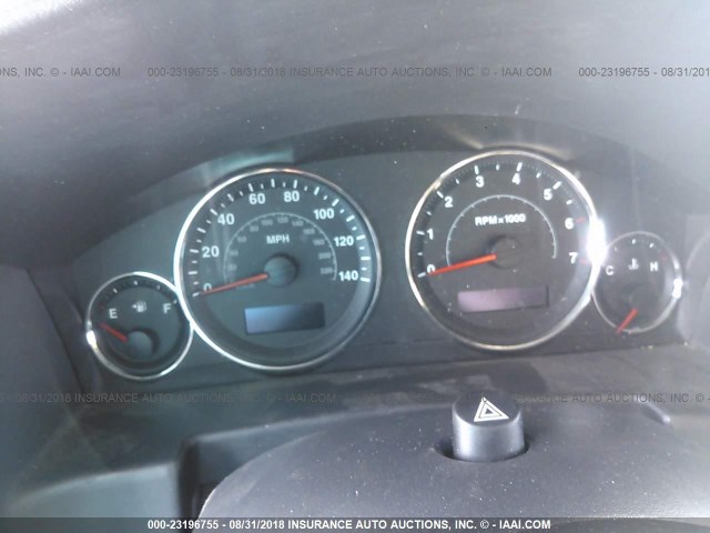 1J8HG48K06C272737 - 2006 JEEP COMMANDER შავი ფოტო 7