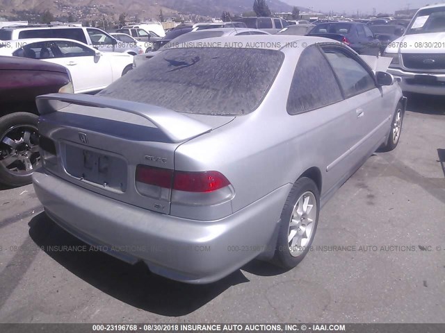 1HGEJ8246YL116736 - 2000 HONDA CIVIC EX SILVER photo 4