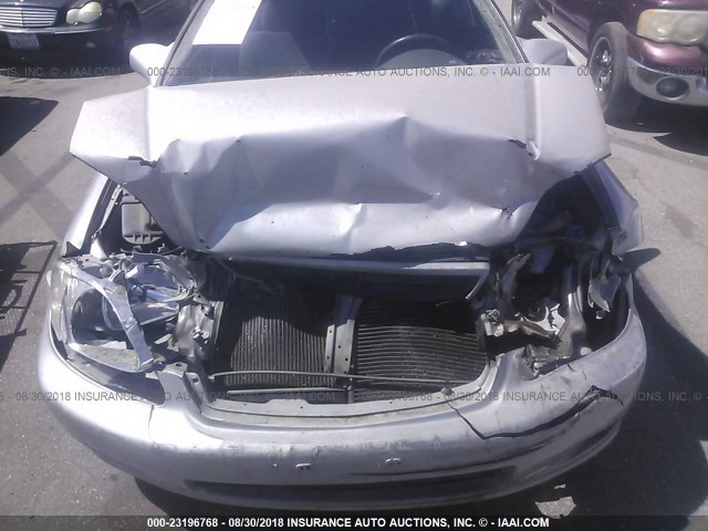 1HGEJ8246YL116736 - 2000 HONDA CIVIC EX SILVER photo 6