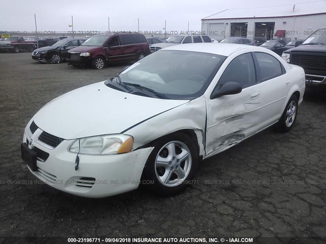 1B3AL46TX6N268099 - 2006 DODGE STRATUS SXT WHITE photo 2