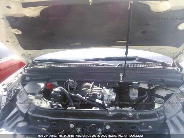 5GZER23758J161514 - 2008 SATURN OUTLOOK XR თეთრი ფოტო 10