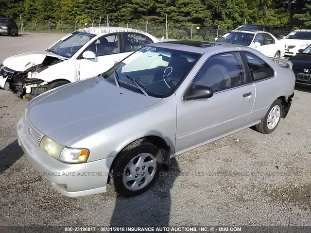 1N4AB42D8SC519388 - 1995 NISSAN 200SX SE SILVER photo 2