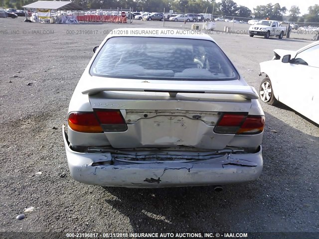 1N4AB42D8SC519388 - 1995 NISSAN 200SX SE SILVER photo 6