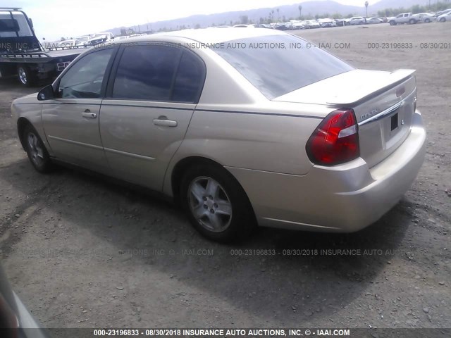 1G1ZT54805F290958 - 2005 CHEVROLET MALIBU LS Qızıl foto 3