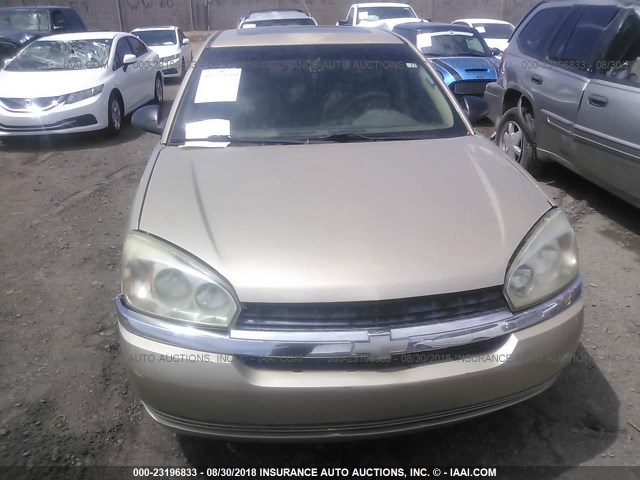 1G1ZT54805F290958 - 2005 CHEVROLET MALIBU LS Qızıl foto 6