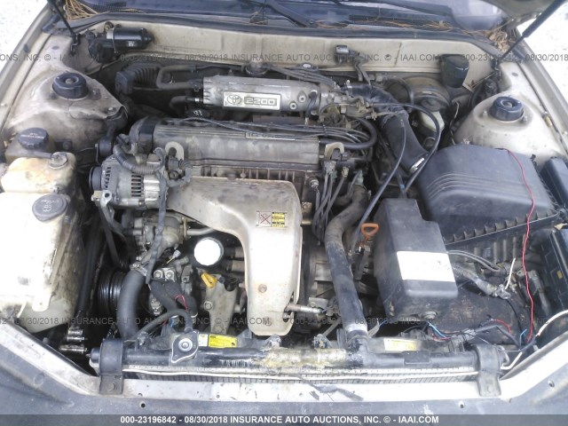 4T1SK13EXPU245144 - 1993 TOYOTA CAMRY XLE GOLD photo 10