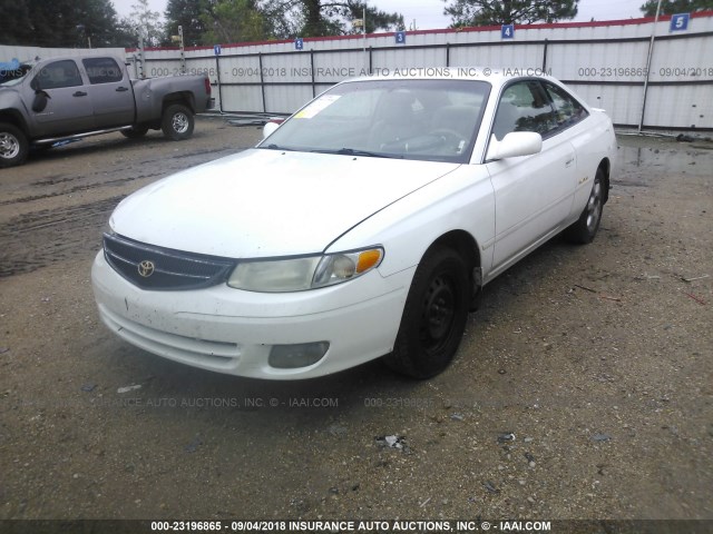 2T1CF22P71C438779 - 2001 TOYOTA CAMRY SOLARA SE/SLE თეთრი ფოტო 2