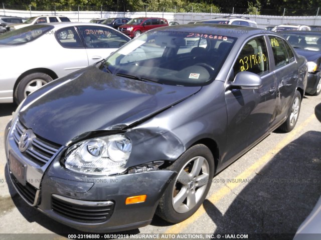 3VWRZ71K38M108222 - 2008 VOLKSWAGEN JETTA SE/SEL GRAY photo 6