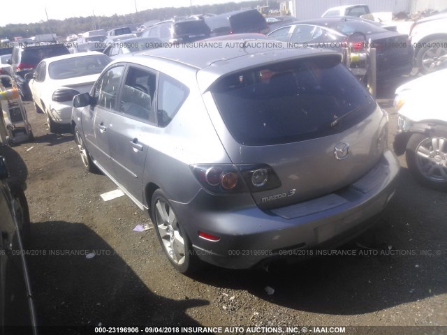 JM1BK343841180398 - 2004 MAZDA 3 HATCHBACK SILVER photo 3