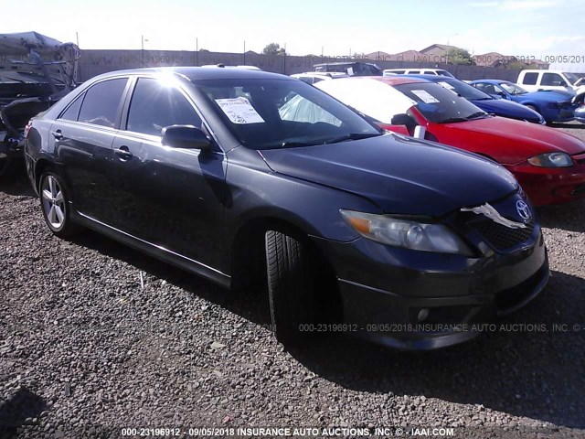 4T1BK3EK7AU609297 - 2010 TOYOTA CAMRY SE/LE/XLE GRAY photo 1