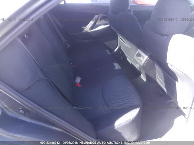 4T1BK3EK7AU609297 - 2010 TOYOTA CAMRY SE/LE/XLE GRAY photo 8