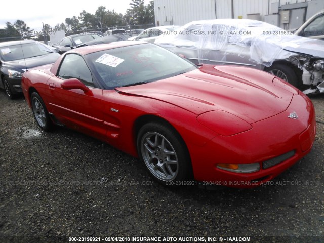 1G1YY12S735117218 - 2003 CHEVROLET CORVETTE Z06 RED photo 1