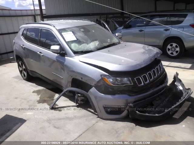 3C4NJCBB8JT233275 - 2018 JEEP COMPASS LATITUDE 银色 照片 1