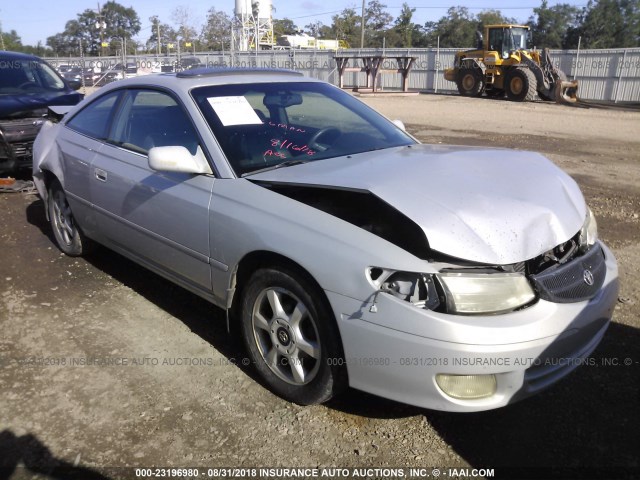 2T1CF22P4XC232215 - 1999 TOYOTA CAMRY SOLARA SE/SLE ვერცხლისფერი ფოტო 1