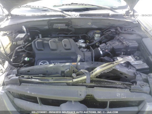 4F2CZ06194KM09482 - 2004 MAZDA TRIBUTE ES GRAY photo 10