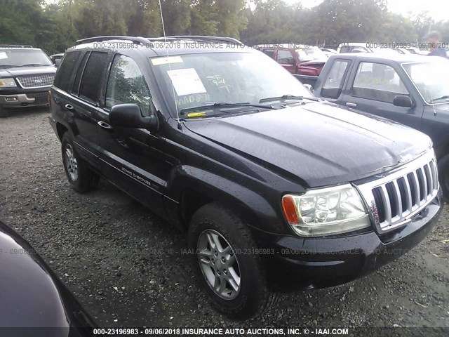 1J4GW48N54C358052 - 2004 JEEP GRAND CHEROKEE LAREDO/COLUMBIA/FREEDOM 黑色 照片 1