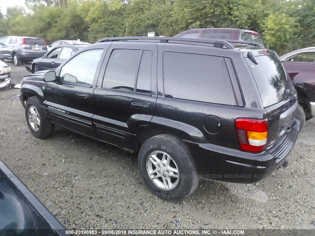 1J4GW48N54C358052 - 2004 JEEP GRAND CHEROKEE LAREDO/COLUMBIA/FREEDOM 黑色 照片 3