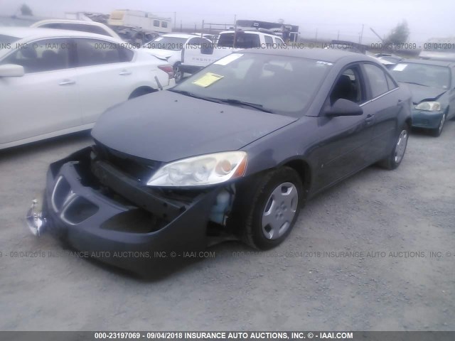 1G2ZF58B474251748 - 2007 PONTIAC G6 VALUE LEADER/BASE SILVER photo 2