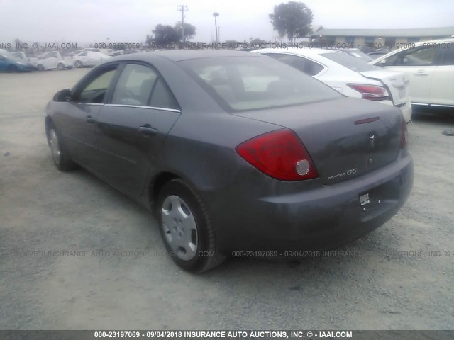 1G2ZF58B474251748 - 2007 PONTIAC G6 VALUE LEADER/BASE SILVER photo 3