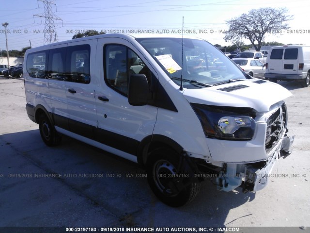 1FMZK1ZM2HKB45971 - 2017 FORD TRANSIT T-150 WHITE photo 1