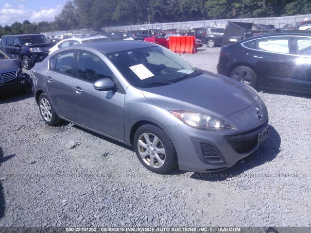 JM1BL1SG3A1260386 - 2010 MAZDA 3 I GRAY photo 1