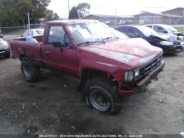 JT4RN60R5F5081471 - 1985 TOYOTA PICKUP RN60 RED photo 1