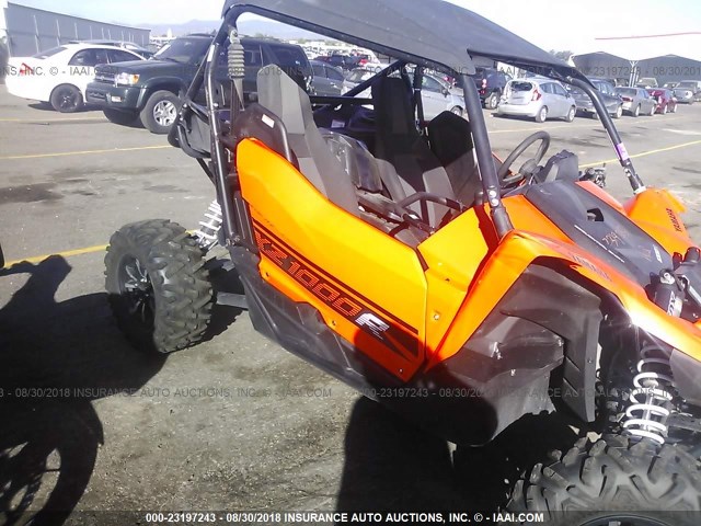 5Y4AN03Y1GA101678 - 2016 YAMAHA YXZ1000 ORANGE photo 6