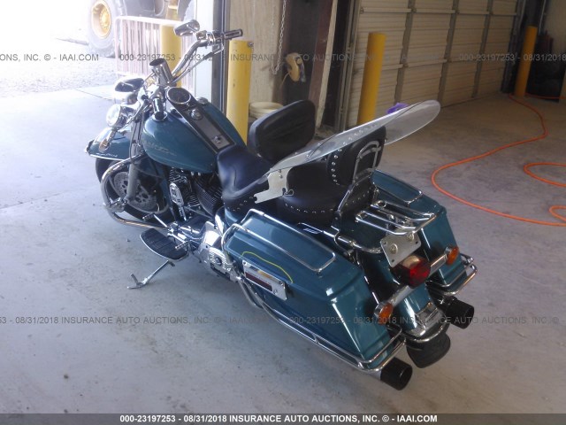 1HD1FBW181Y601334 - 2001 HARLEY-DAVIDSON FLHRI TEAL photo 3