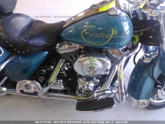 1HD1FBW181Y601334 - 2001 HARLEY-DAVIDSON FLHRI TEAL photo 8