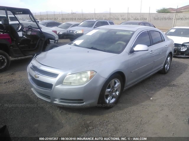 1G1ZC5E06AF209660 - 2010 CHEVROLET MALIBU 1LT 银色 照片 2