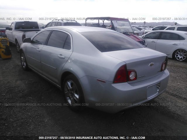 1G1ZC5E06AF209660 - 2010 CHEVROLET MALIBU 1LT 银色 照片 3