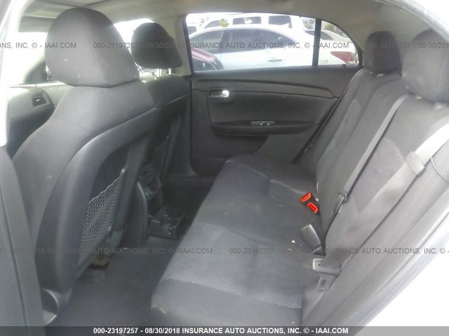 1G1ZC5E06AF209660 - 2010 CHEVROLET MALIBU 1LT 银色 照片 8