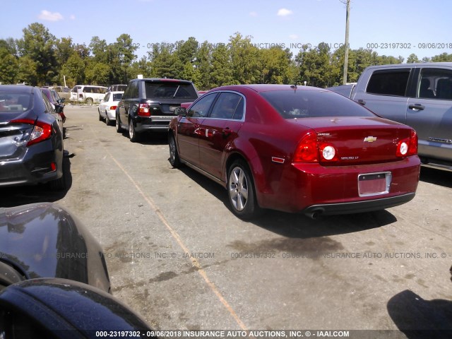 1G1ZC5E13BF294161 - 2011 CHEVROLET MALIBU 1LT წითელი ფოტო 3